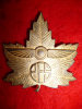 Canadian Elementary Flying School (EFS) Cap Badge, Maker Marked